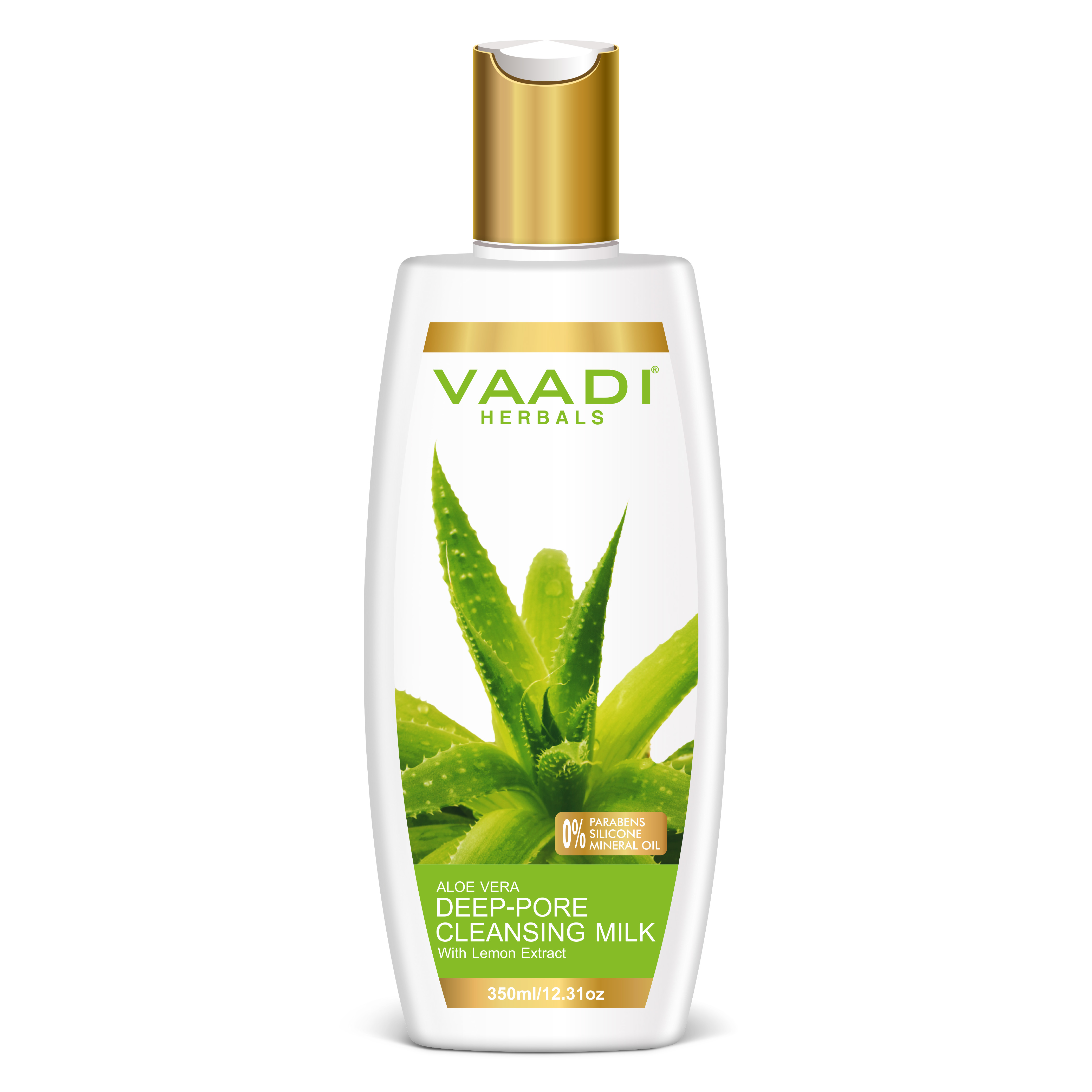 Aloe Vera Deep Pore Cleansing Milk With Lemon Extract