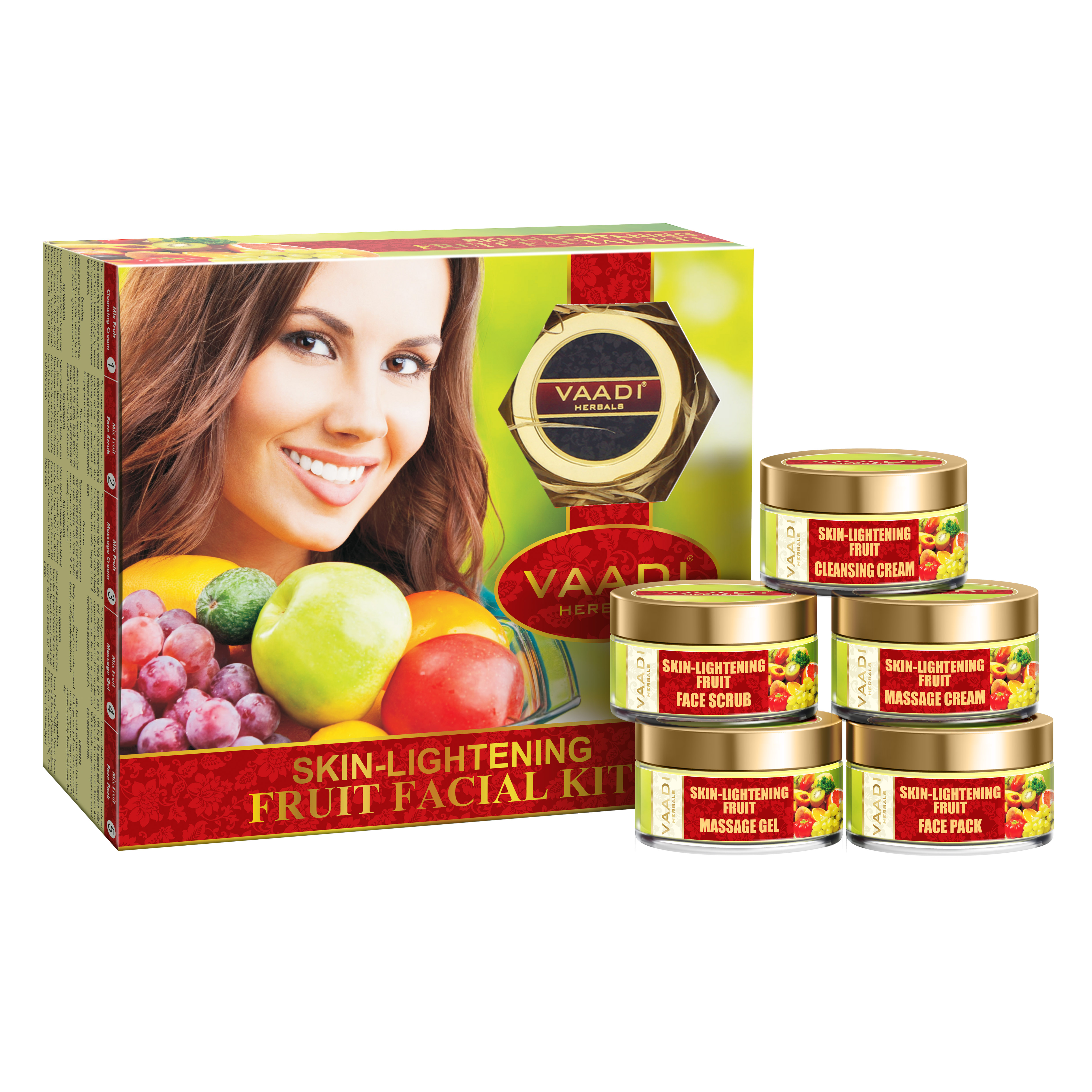 Skin-Lightening Fruit Facial Kit