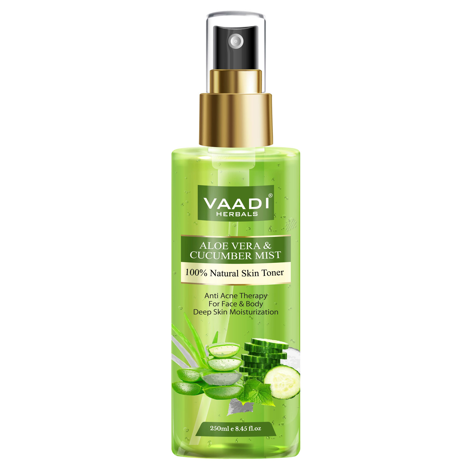 Aloe Vera & Cucumber Mist - 100% Natural Skin Toner