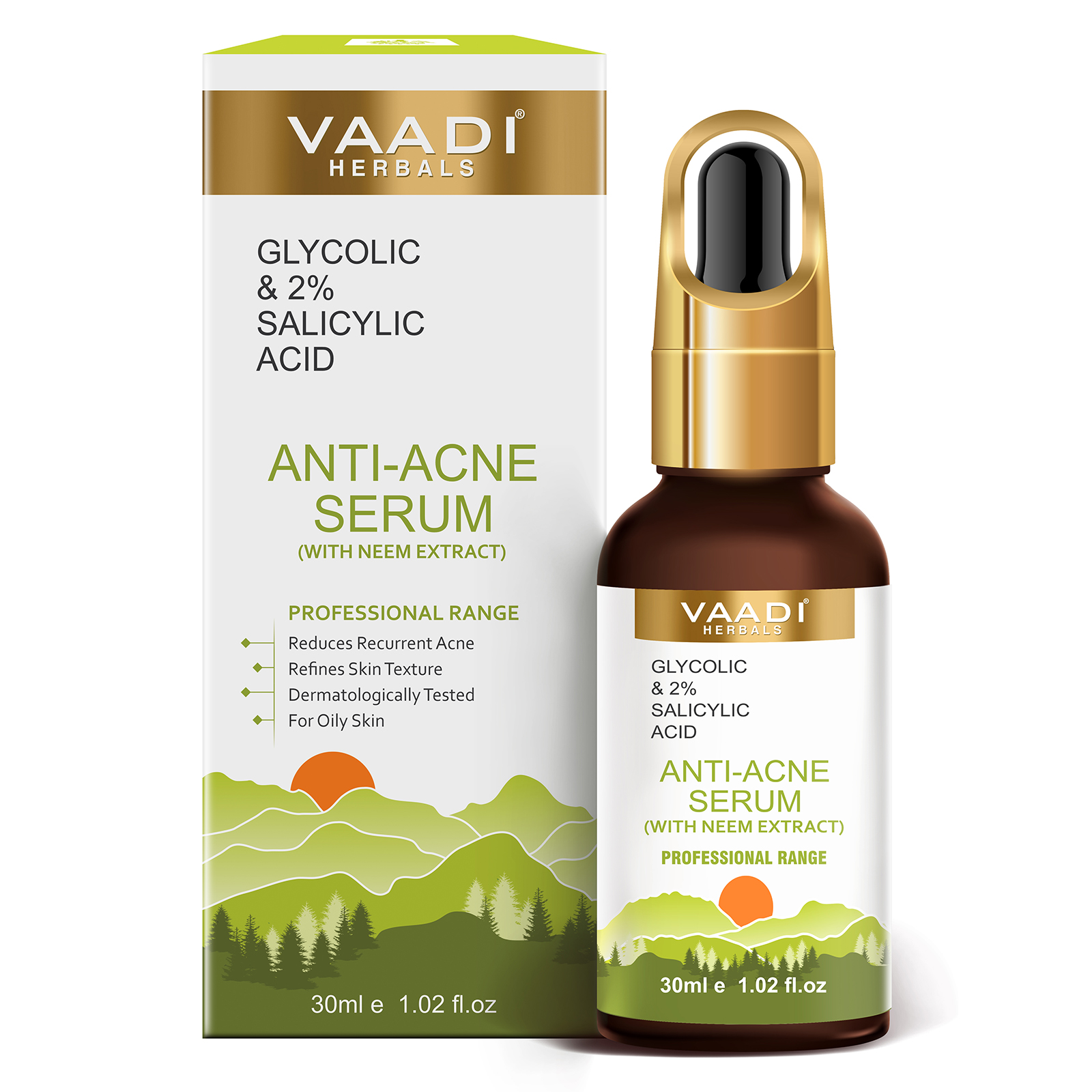 Anti-Acne Serum With Glycolic & 2% Salicylic Acid