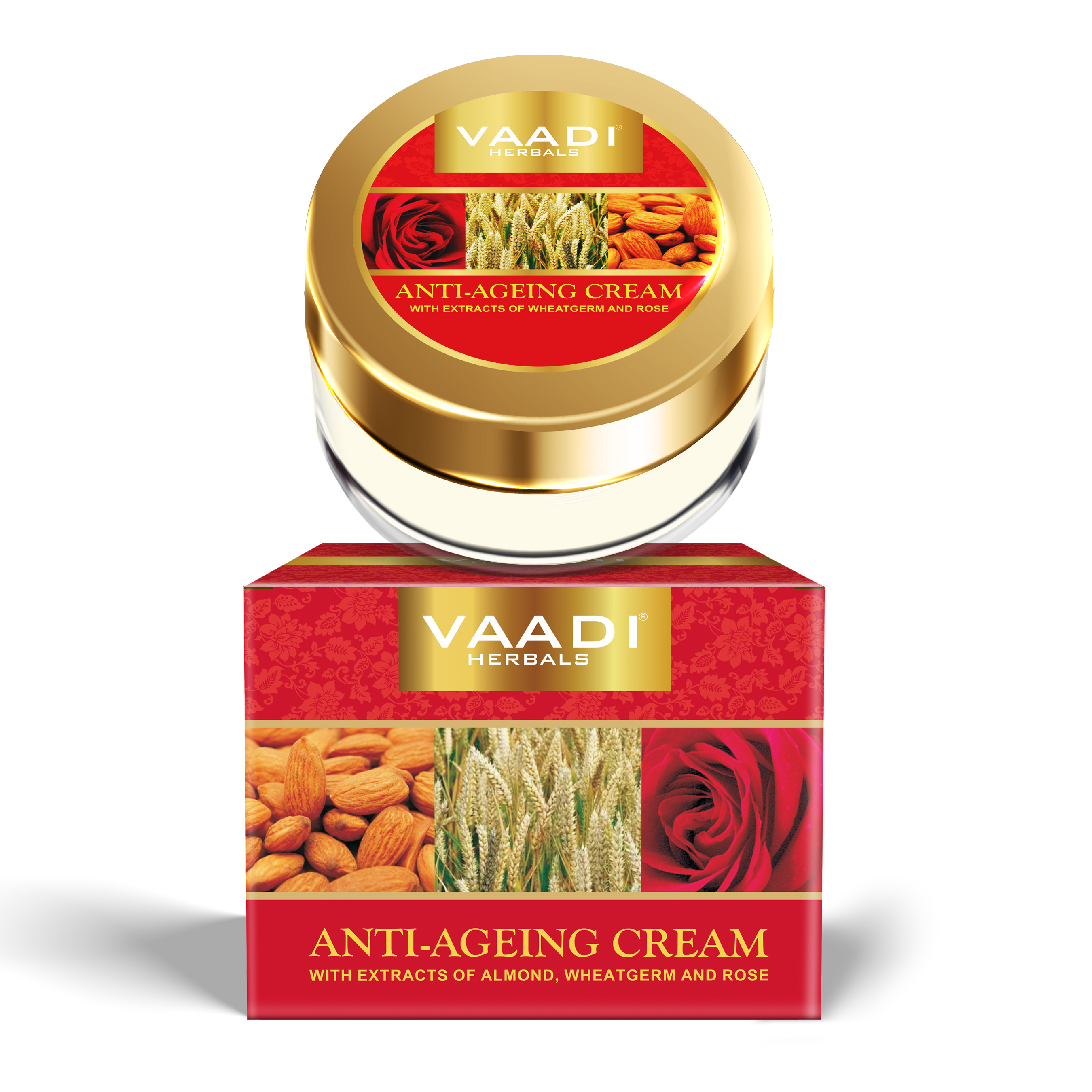 Anti-Ageing Cream - Almond, Wheatgerm Oil & Rose