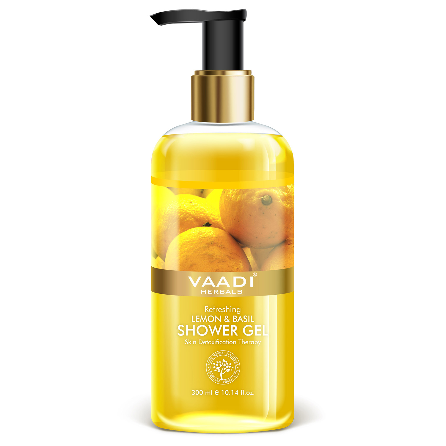 Refreshing Lemon & Basil Shower Gel