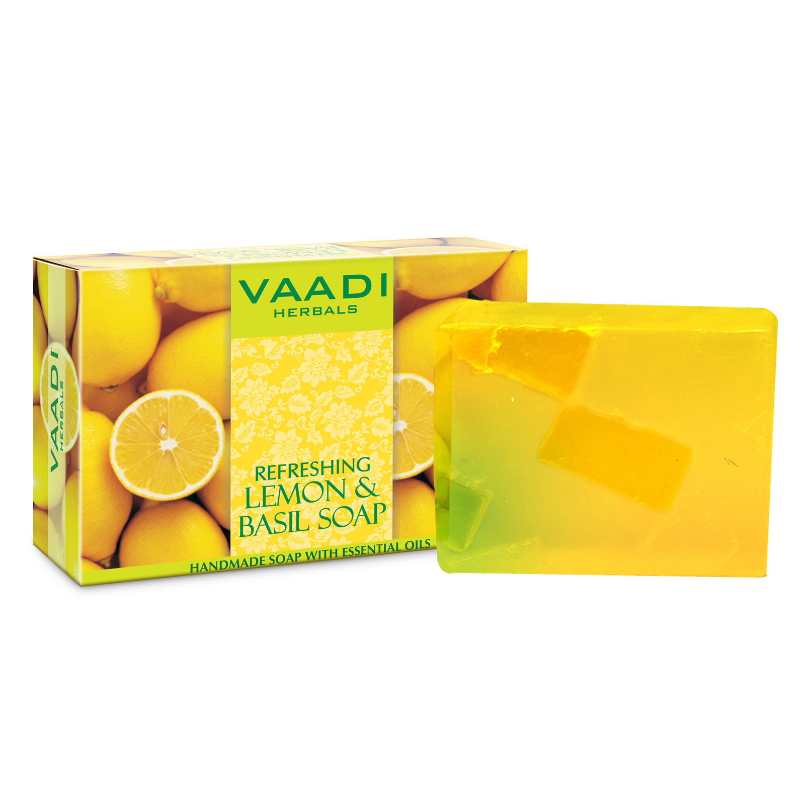 Refreshing Lemon and Basil Soap