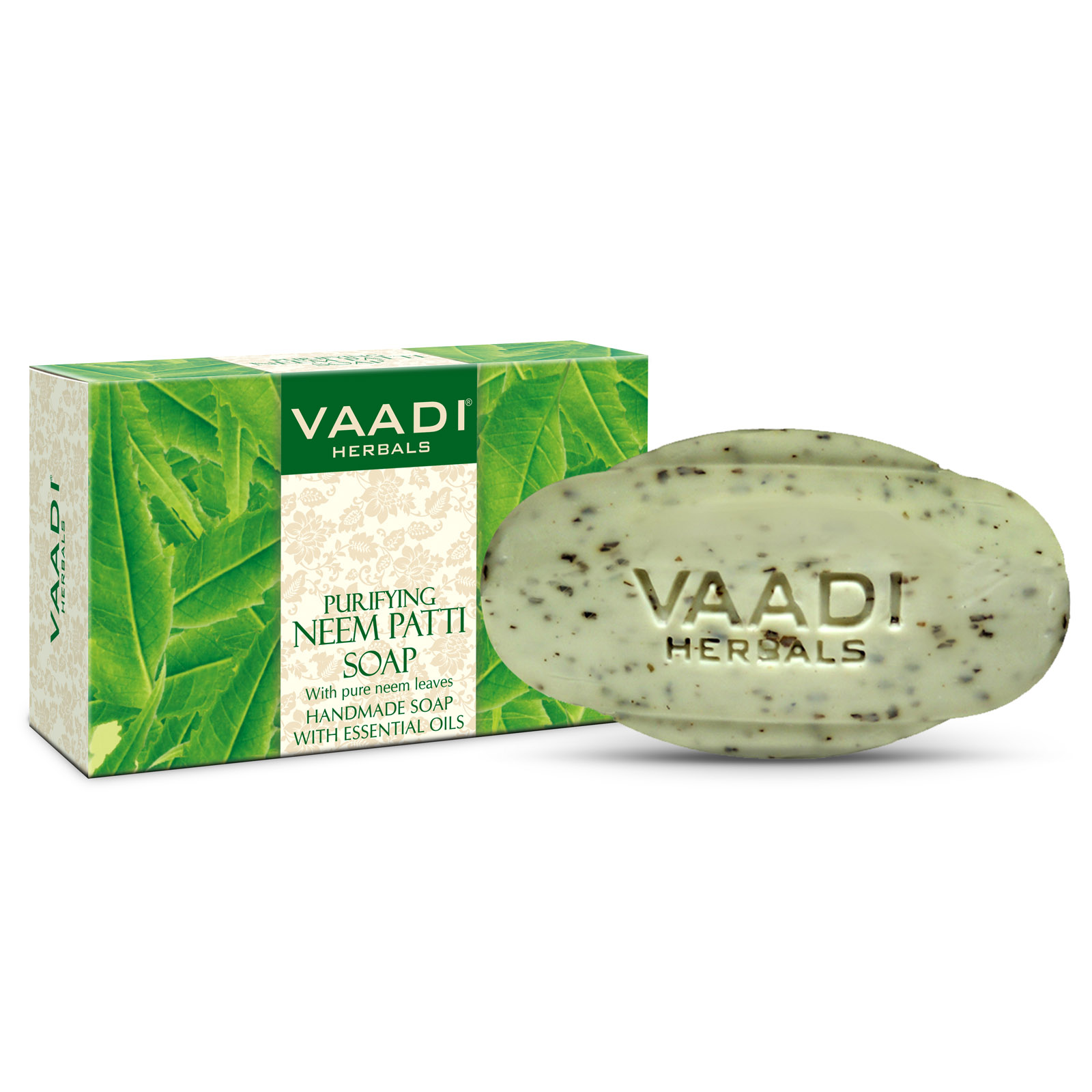 Neem Patti Soap - Contains pure Neem leaves