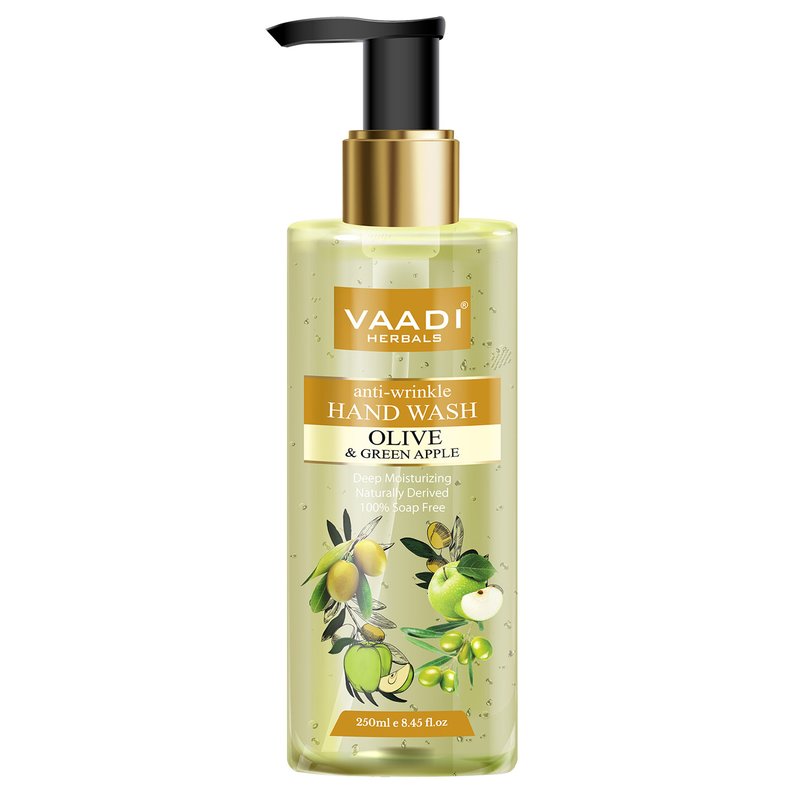 Anti-Wrinkle Olive and Green Apple Hand Wash