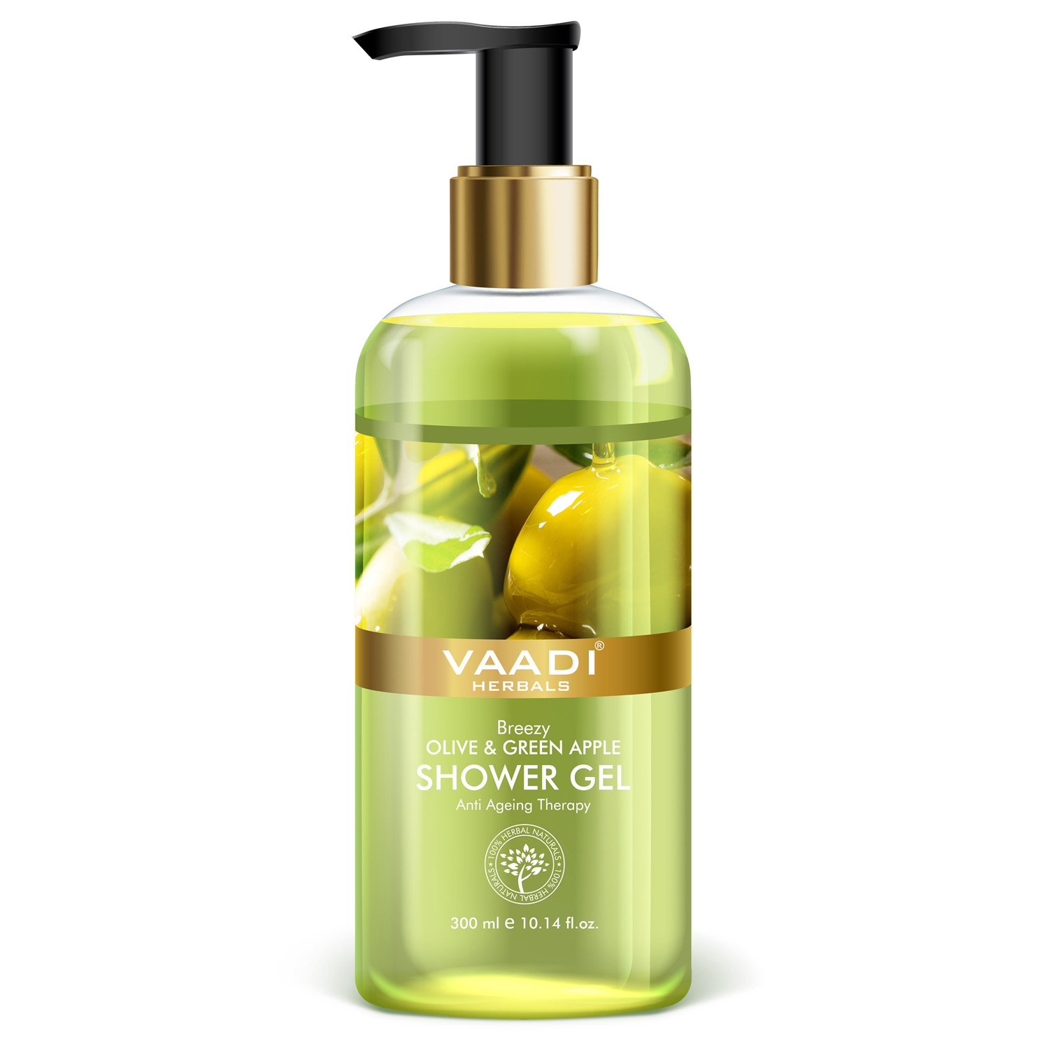 Breezy Olive & Green Apple Shower Gel