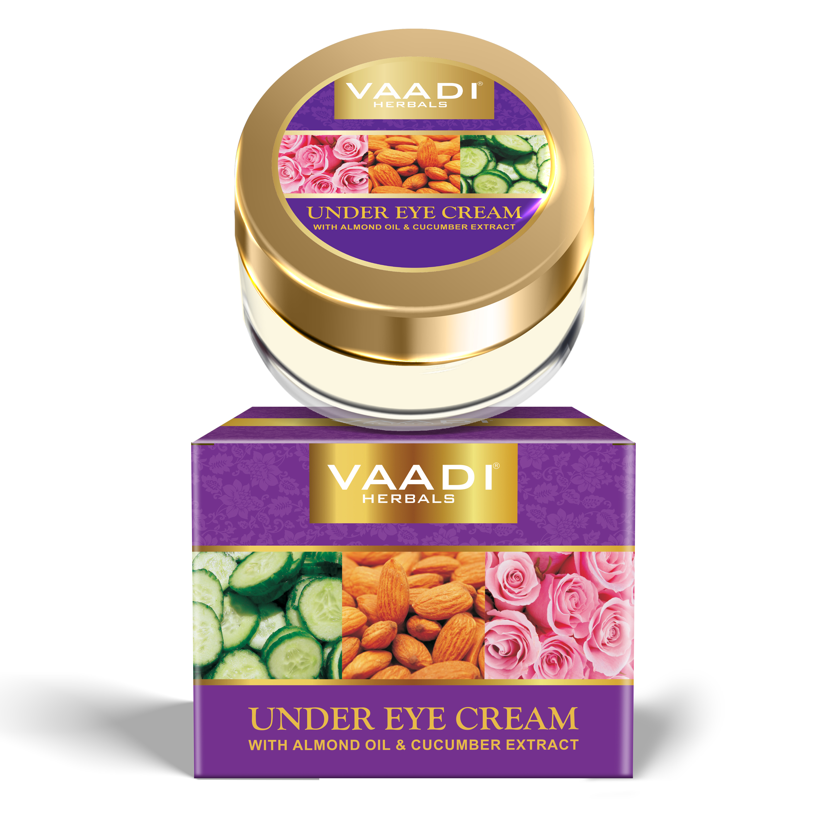 Under Eye Cream - Almond Oil & Cucumber extract