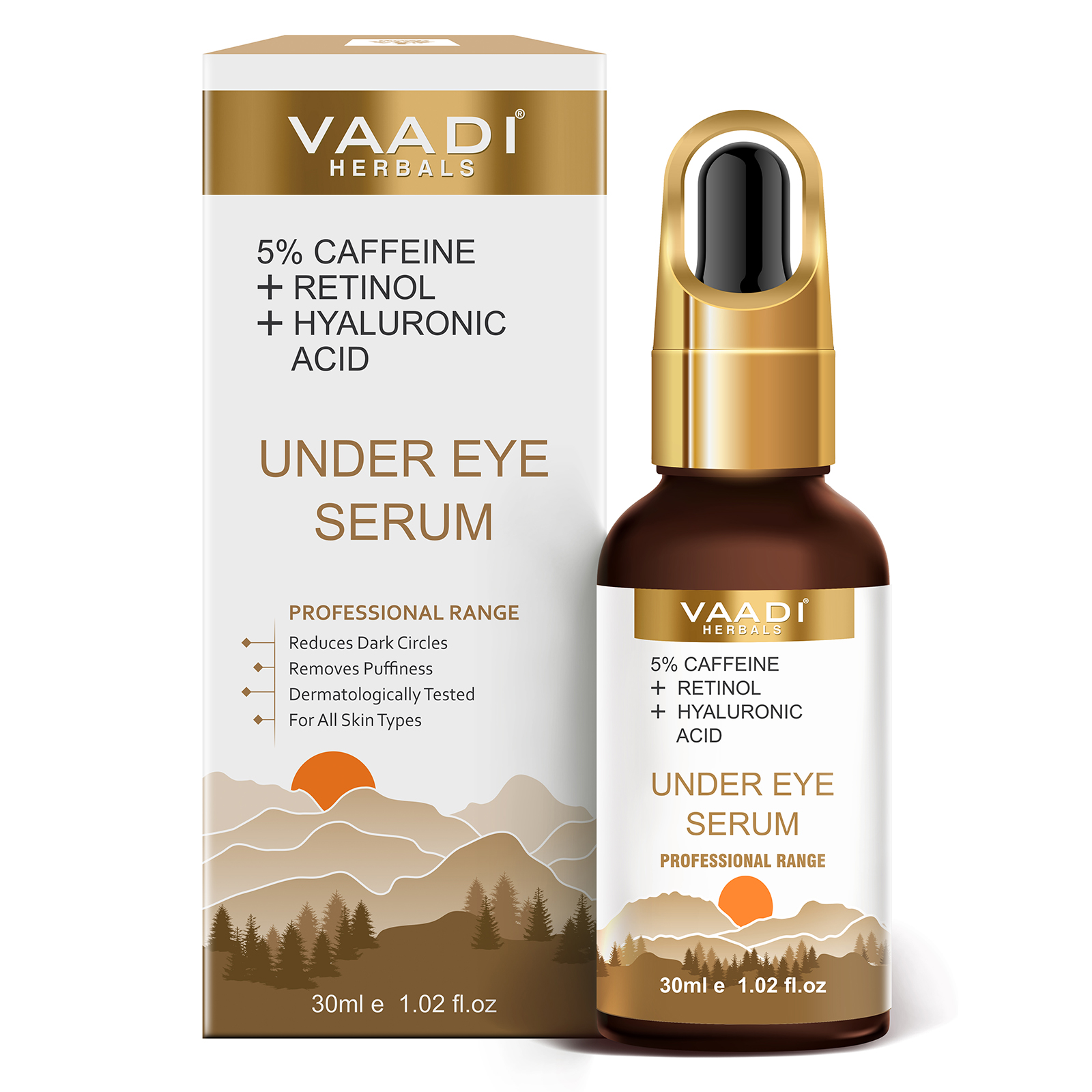 Under Eye Serum With 5% Caffeine & Retinol & Hyaluronic Acid