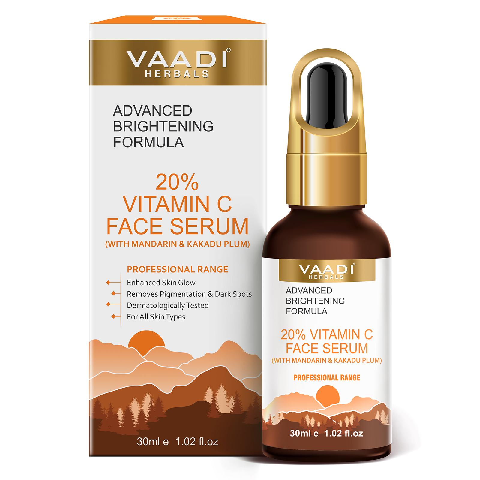 20% Vitamin C Face Serum With Advanced Brightening Formula